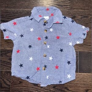 Boys 0-3 month button up